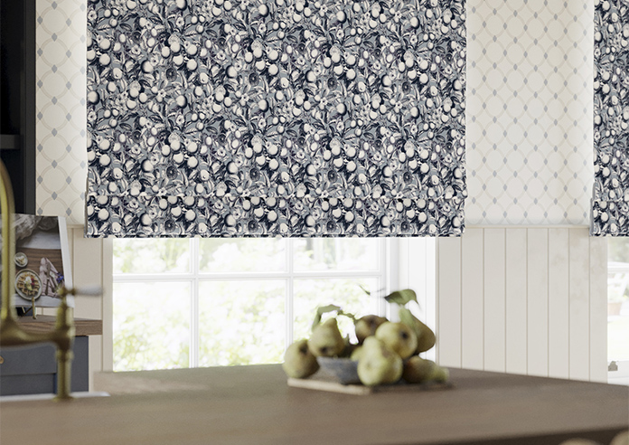 Plum Sketch, Misted - Roman Blind - Image 5